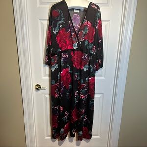 Chelsea Studio Faux Wrap Maxi Dress